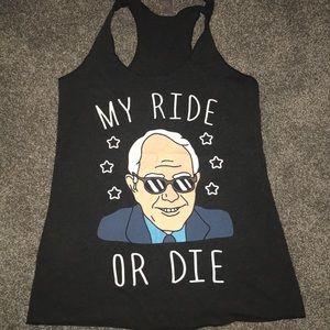 Bernie Sanders Ride or Die tank